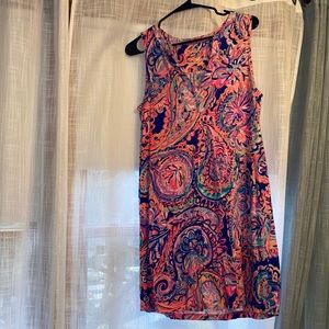 Lilly Pulitzer “Multi Psychedelic Sunshine” Essie swing dress